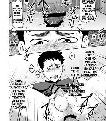 [CLUB-Z (Yuuki)] Yakyuubu no Senpai ni VR de Giji SEX Sasete Mita [ESPAÑOL] – Gay Manga sex 21