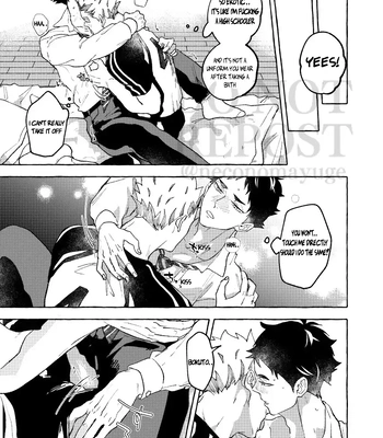 [Shirokuro Madara (Mai)] GIVE ME FIVE! – Haikyuu!! dj [Eng] – Gay Manga sex 9