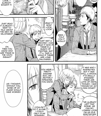 [Orz (3u)] Shingeki no Kyojin dj – My Boyfriend Is a Cute and Smart Angel! [Eng] – Gay Manga sex 29