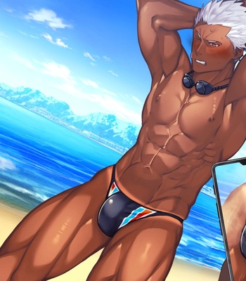 [Yu] Toaru Swimmer no Natsu Hen (Fate-EXTELLA) – Gay Manga sex 9