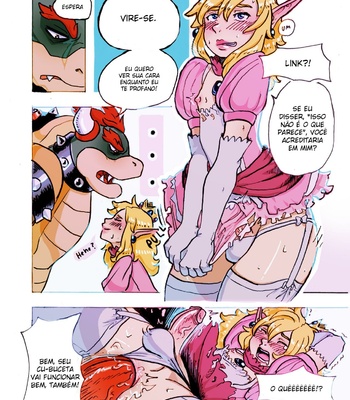[Piyotm] Link x Bowser Comic Commission [Portuguese] – Gay Manga sex 3