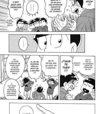 [Frantic /Shima] Dokitsu Matsuno-darake no gaman taikai – Osomatsu-san dj [FR] – Gay Manga sex 4