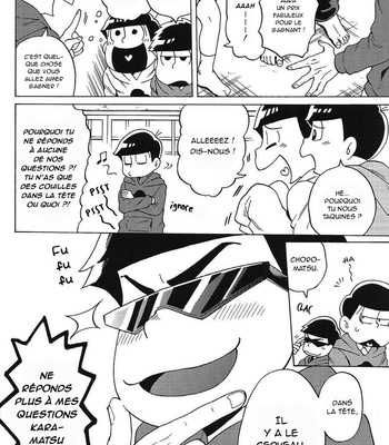 [Frantic /Shima] Dokitsu Matsuno-darake no gaman taikai – Osomatsu-san dj [FR] – Gay Manga sex 5