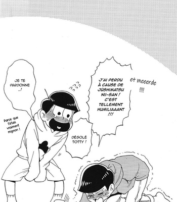 [Frantic /Shima] Dokitsu Matsuno-darake no gaman taikai – Osomatsu-san dj [FR] – Gay Manga sex 13