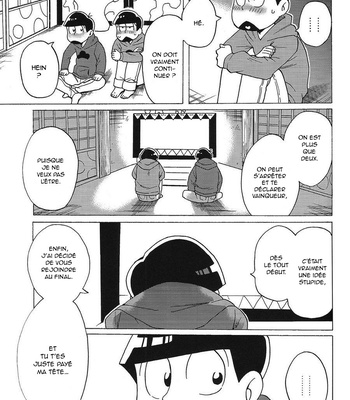 [Frantic /Shima] Dokitsu Matsuno-darake no gaman taikai – Osomatsu-san dj [FR] – Gay Manga sex 20