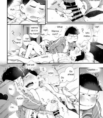 [Momoiro-netsuduki (Kisaki Nana)] Love Me Tender My Lover – Osomatsu-san dj [Eng] – Gay Manga sex 19