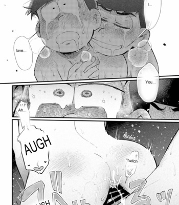 [Momoiro-netsuduki (Kisaki Nana)] Love Me Tender My Lover – Osomatsu-san dj [Eng] – Gay Manga sex 41