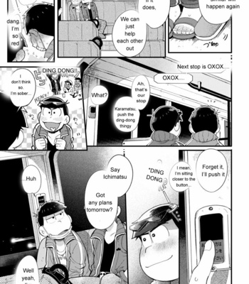 [Momoiro-netsuduki (Kisaki Nana)] Love Me Tender My Lover – Osomatsu-san dj [Eng] – Gay Manga sex 47