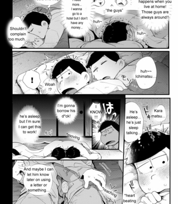 [Momoiro-netsuduki (Kisaki Nana)] Love Me Tender My Lover – Osomatsu-san dj [Eng] – Gay Manga sex 7