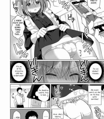 [Akasa Tanu] SmaPho Bakibaki Wabi Maid – Dressed as a Maid for Breaking His Phone [Eng] – Gay Manga sex 4