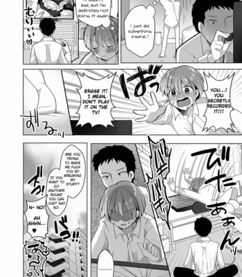 [Akasa Tanu] SmaPho Bakibaki Wabi Maid – Dressed as a Maid for Breaking His Phone [Eng] – Gay Manga sex 16