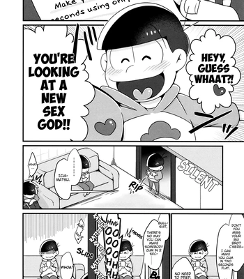 [Nimanima Honpo (Tokiwa)] Gold Finger Osomatsu – Osomatsu-san dj [Eng] – Gay Manga sex 3