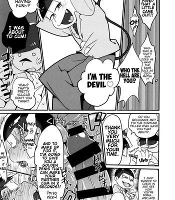 [Nimanima Honpo (Tokiwa)] Gold Finger Osomatsu – Osomatsu-san dj [Eng] – Gay Manga sex 10