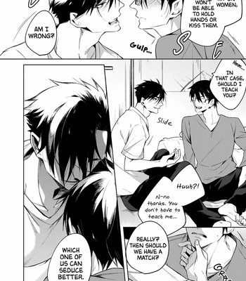 [Makina Yoichi] Dotei no Ore O Oshitaoshita no wa Osanajimideshita [Eng] – Gay Manga sex 12