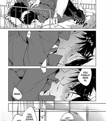 [Makina Yoichi] Dotei no Ore O Oshitaoshita no wa Osanajimideshita [Eng] – Gay Manga sex 37