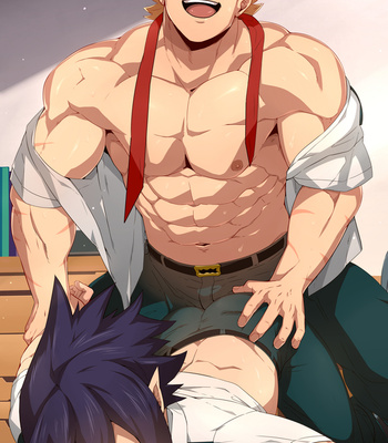 [Mazjojo] My Hero Academia [Mirio x Tamaki] – Gay Manga thumbnail 001