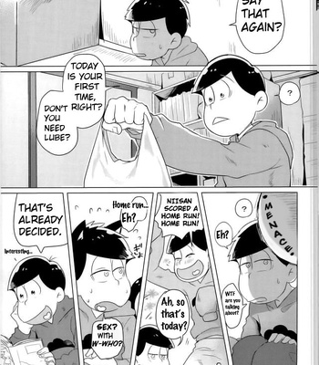 [Kasotansan♂ (Kaso)] Eh! Ore tachi tsukiatte ta no! – Osomatsu-san dj [Eng] – Gay Manga sex 3