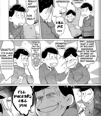 [Kasotansan♂ (Kaso)] Eh! Ore tachi tsukiatte ta no! – Osomatsu-san dj [Eng] – Gay Manga sex 6