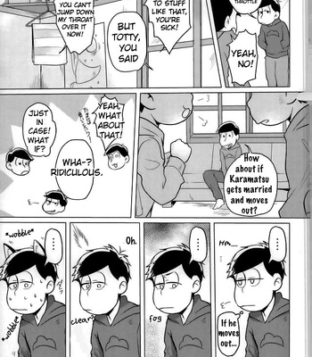 [Kasotansan♂ (Kaso)] Eh! Ore tachi tsukiatte ta no! – Osomatsu-san dj [Eng] – Gay Manga sex 10