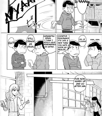 [Kasotansan♂ (Kaso)] Eh! Ore tachi tsukiatte ta no! – Osomatsu-san dj [Eng] – Gay Manga sex 12