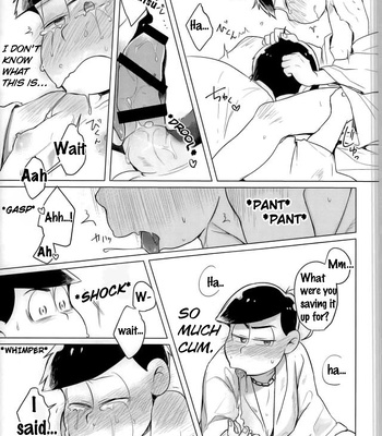 [Kasotansan♂ (Kaso)] Eh! Ore tachi tsukiatte ta no! – Osomatsu-san dj [Eng] – Gay Manga sex 19