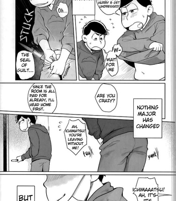 [Kasotansan♂ (Kaso)] Eh! Ore tachi tsukiatte ta no! – Osomatsu-san dj [Eng] – Gay Manga sex 29