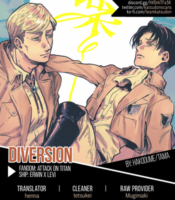 [hakodume/ tama] Diversion – Attack on Titan dj [Eng] – Gay Manga sex 37