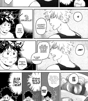 [Niboshi (Kuwai)] Aprovechando el espejismo- Boku no Hero Academia dj [Esp] – Gay Manga sex 18