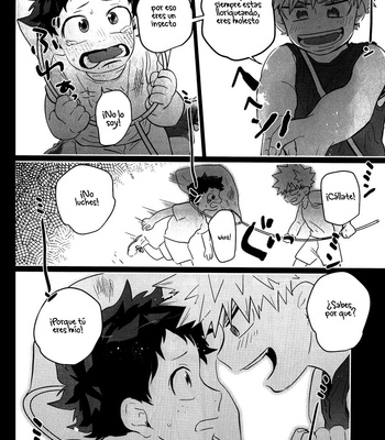 [Niboshi (Kuwai)] Aprovechando el espejismo- Boku no Hero Academia dj [Esp] – Gay Manga sex 60