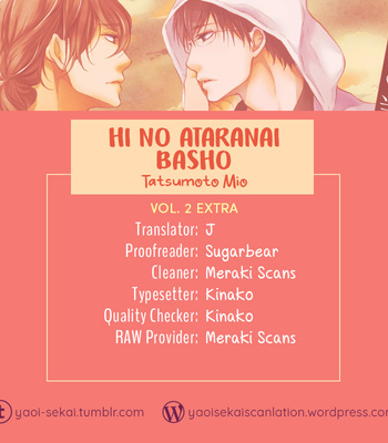 [TATSUMOTO Mio] Hi No Ataranai Basho – Vol.02 [Eng] – Gay Manga sex 163