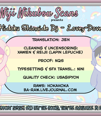 [Nekota Yonezou] Hidoku Shinaide dj – Lovey-Dovey [Eng] – Gay Manga sex 29