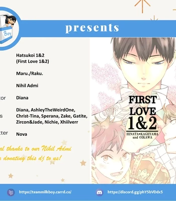 Gay Manga - [Maru. (Raku.)] First Love – Haikyuu!! dj [Eng] – Gay Manga