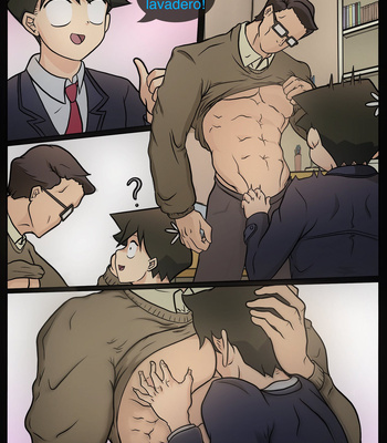 [Daniel Clorio (bidbrock)] Incomodidad – Komi san can’t communicate [Español] – Gay Manga sex 7