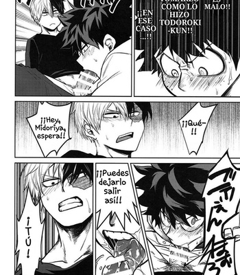 [Negirose] …es solo practica No es que me guste… – Boku no Hero Academia dj [Esp] – Gay Manga sex 24