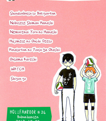 [Bubunhanten (Kazukirai)] Okawari!! Mini – Parte 1 de 2 – Haikyuu!! dj [ESP] – Gay Manga sex 18