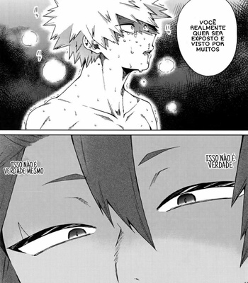[YS (Satou)] Kiribaku Ga “Namahousou de Kaodashi Jikkyou Play” Suru Hon – Boku no Hero Academia dj [portuguese] – Gay Manga sex 10