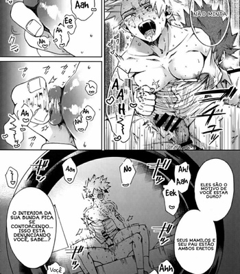 [YS (Satou)] Kiribaku Ga “Namahousou de Kaodashi Jikkyou Play” Suru Hon – Boku no Hero Academia dj [portuguese] – Gay Manga sex 5