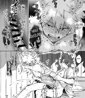 [YS (Satou)] Kiribaku Ga “Namahousou de Kaodashi Jikkyou Play” Suru Hon – Boku no Hero Academia dj [portuguese] – Gay Manga sex 7