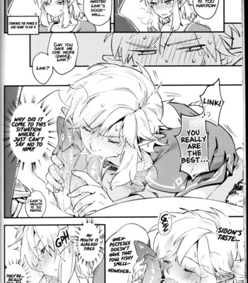 [SERA] Sidon, do you know what is a Shirako – The Legend of Zelda dj [Eng] – Gay Manga sex 19
