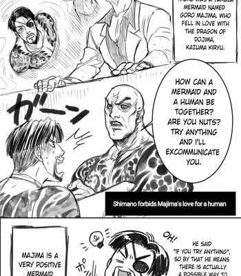 [Beinosuke] Yakuza Mermaid Majima – Yakuza dj [Eng] – Gay Manga sex 3