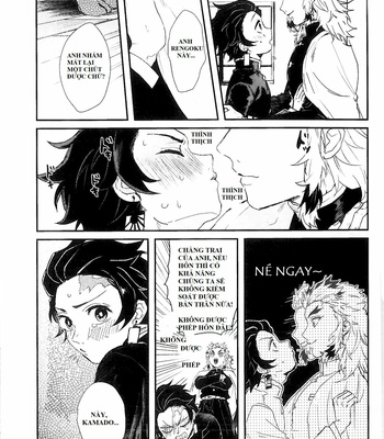 [AWAYOKUBA (Yukke)] Anmari xxx Sasenaide – Kimetsu no Yaiba dj [Vietnamese] – Gay Manga sex 13