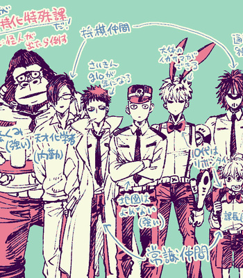 [Shino + Kuboto] Police x Bunny – One Punch Man dj [JP] – Gay Manga sex 25