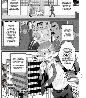 [Robokeh] Working Overtime With my NOT SO annoying senpai – Senpai ga Uzai Kouhai no Hanashi dj [Español] – Gay Manga sex 5