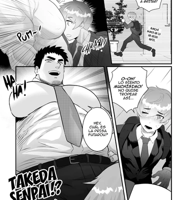 [Robokeh] Working Overtime With my NOT SO annoying senpai – Senpai ga Uzai Kouhai no Hanashi dj [Español] – Gay Manga sex 6