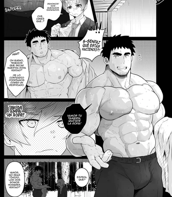 [Robokeh] Working Overtime With my NOT SO annoying senpai – Senpai ga Uzai Kouhai no Hanashi dj [Español] – Gay Manga sex 11