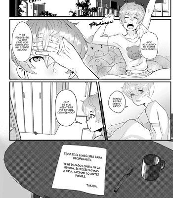 [Robokeh] Working Overtime With my NOT SO annoying senpai – Senpai ga Uzai Kouhai no Hanashi dj [Español] – Gay Manga sex 38