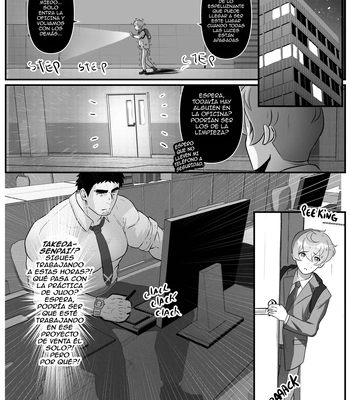 [Robokeh] Working Overtime With my NOT SO annoying senpai – Senpai ga Uzai Kouhai no Hanashi dj [Español] – Gay Manga sex 49