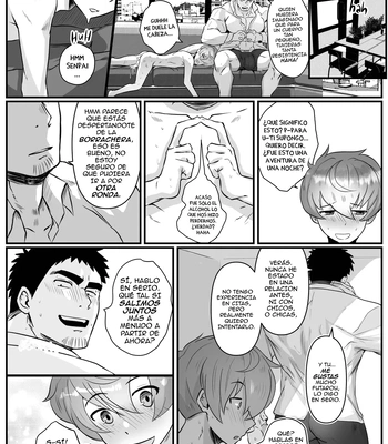 [Robokeh] Working Overtime With my NOT SO annoying senpai – Senpai ga Uzai Kouhai no Hanashi dj [Español] – Gay Manga sex 76