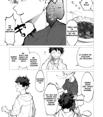 [さうざんと] さいしょのおはようをちょうだい – Boku no Hero Academia dj [Esp] – Gay Manga sex 8