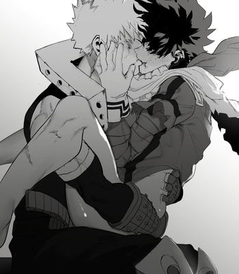 [Bakugeki romansu (mee)] Art Compilation [Katsuki Bakugo x Izuku Midoriya] – Gay Manga sex 28